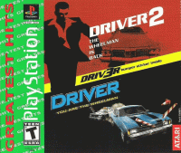 Driver 1 and 2 Compilation Playstation US box art